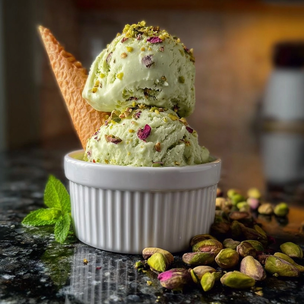 High Protein Pistachio Ice Cream Recipe