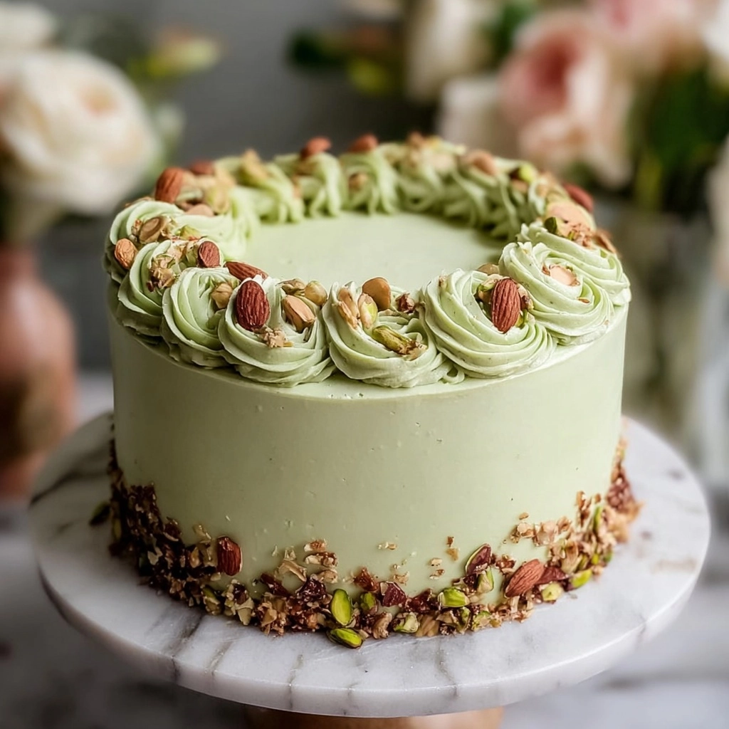 Homemade Pistachio Cake Recipe