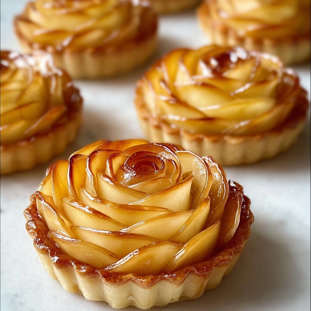 Pastry Apple Rose Tarts Recipe