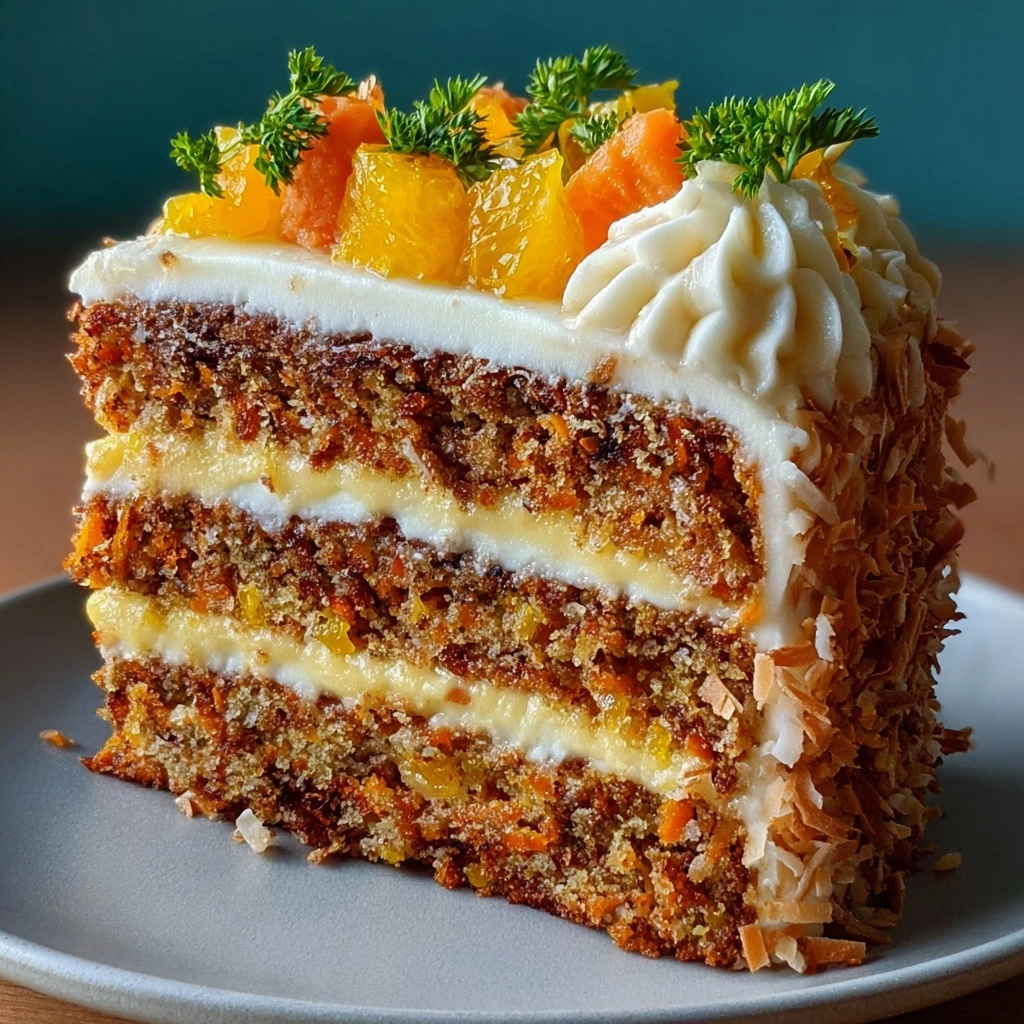 Hawaiian Carrot Pineapple Cake Recipe