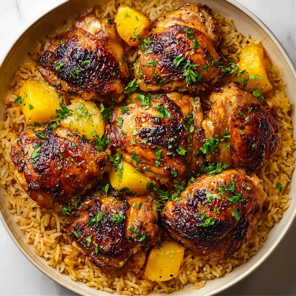 Oven Baked Chicken and Rice Recipe