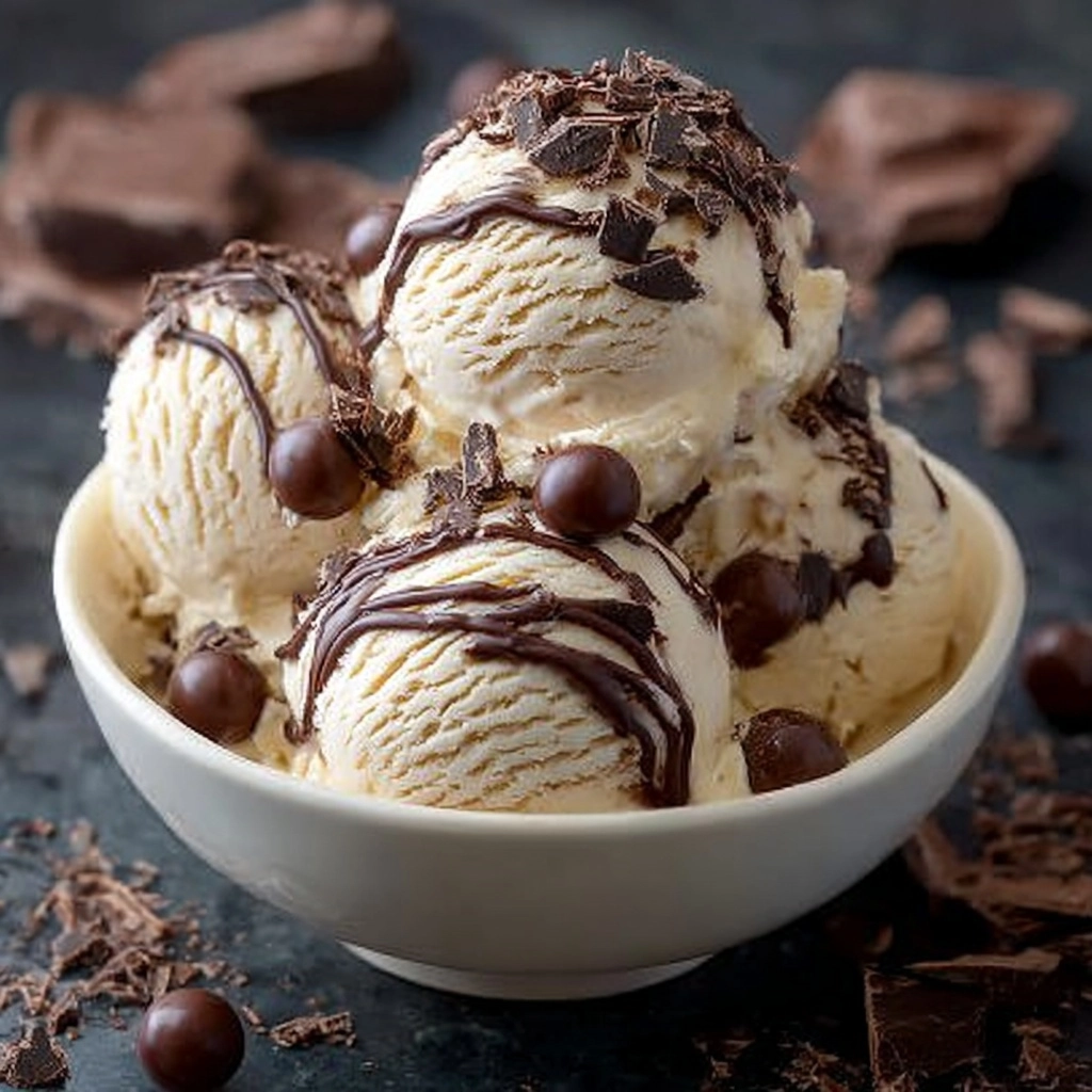 HOMEMADE MOOSE TRACKS ICE CREAM (No-Churn) Recipe