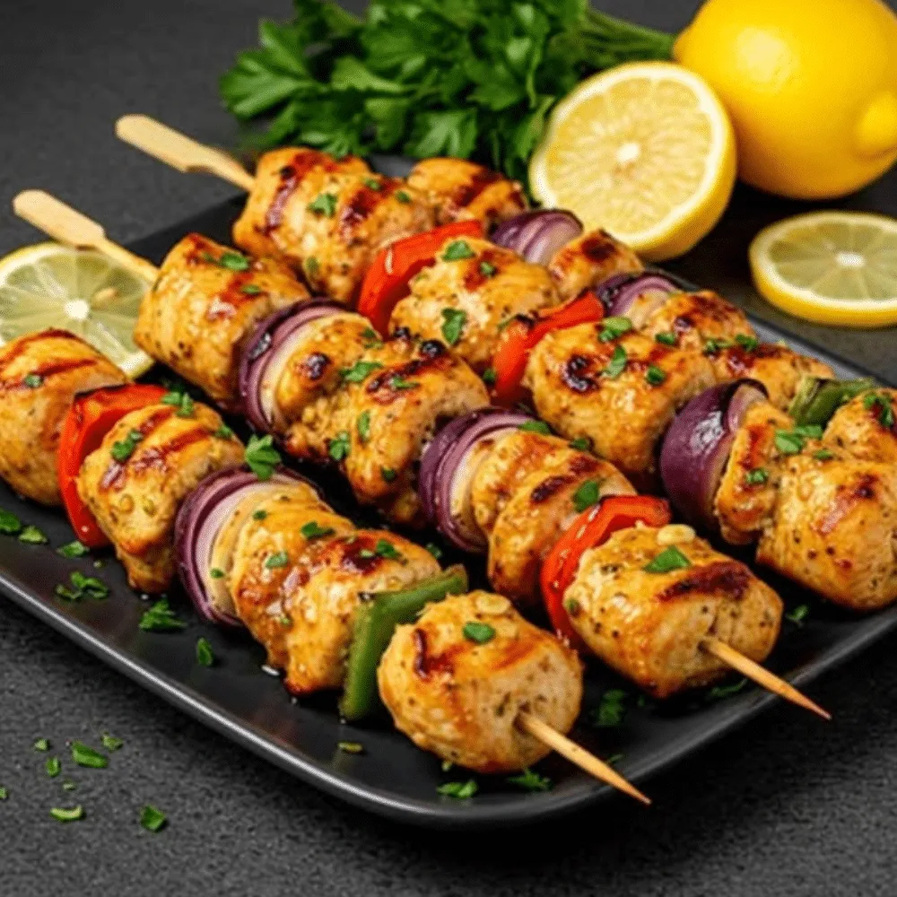 Grilled Chicken Skewers