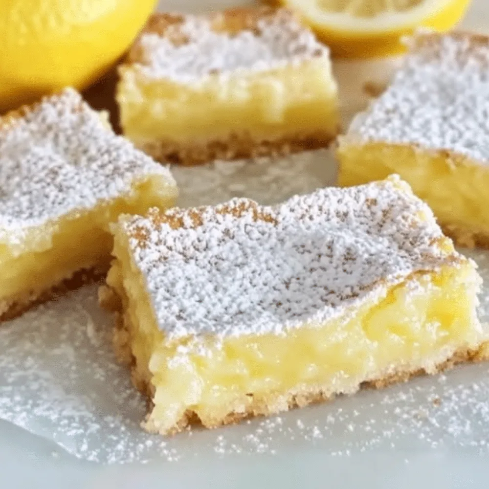Zesty Lemon Bars