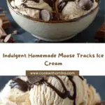 HOMEMADE MOOSE TRACKS ICE CREAM Recipe