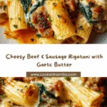 Sausage Rigatoni in Garlic Butter Sauce Recipe