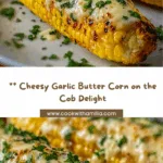 Cheesy Garlic Butter Corn on the Cob Recipe