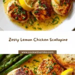 Lemon Chicken Scallopine Recipe