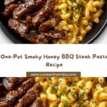 One-Pot Smoky Honey BBQ Steak Pasta Recipe