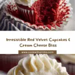 Red Velvet Cupcakes with Cream Cheese Frosting Recipe