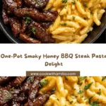 One-Pot Smoky Honey BBQ Steak Pasta Recipe