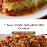 STUFFED CABBAGE ROLL CASSEROLE Recipe