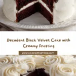 Black Velvet Cake Recipe