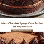 Moist Chocolate Sponge Cake Recipe