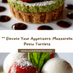 Pesto Bliss Tartlets with Mozzarella & Balsamic Burst Recipe