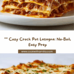 CROCK POT LASAGNA Recipe
