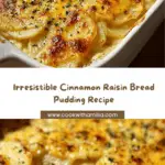 Cinnamon Raisin Bread Pudding Recipe