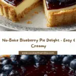 No-Bake Blueberry Pie Recipe