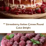 Strawberry Italian Cream Pound Cake Recipe