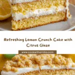 Lemon Crunch Cake Recipe