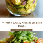 Chunky Avocado Egg Salad Recipe