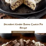 Ultimate Kinder Bueno Cookie Pie Recipe