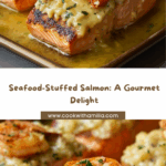 Crab and Shrimp Stuffed Salmon Recipe