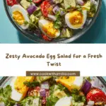 Rustic Avocado Egg Salad Recipe