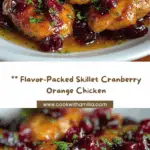 Skillet Cranberry Orange Chicken Recipe