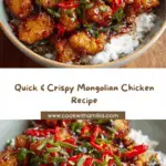 Mongolian Chicken Recipe