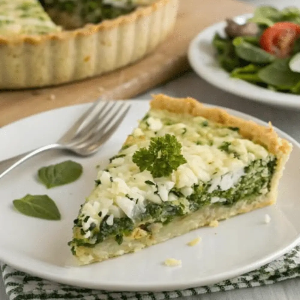 Spinach-Rice Pie Delight