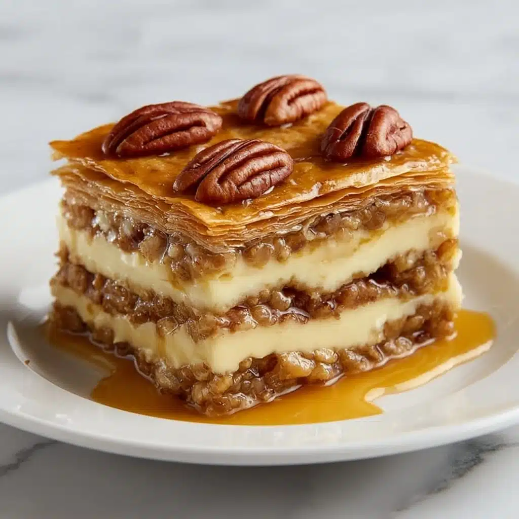 Pecan Pie Lasagna – Layers of Sweet, Nutty Perfection Recipe