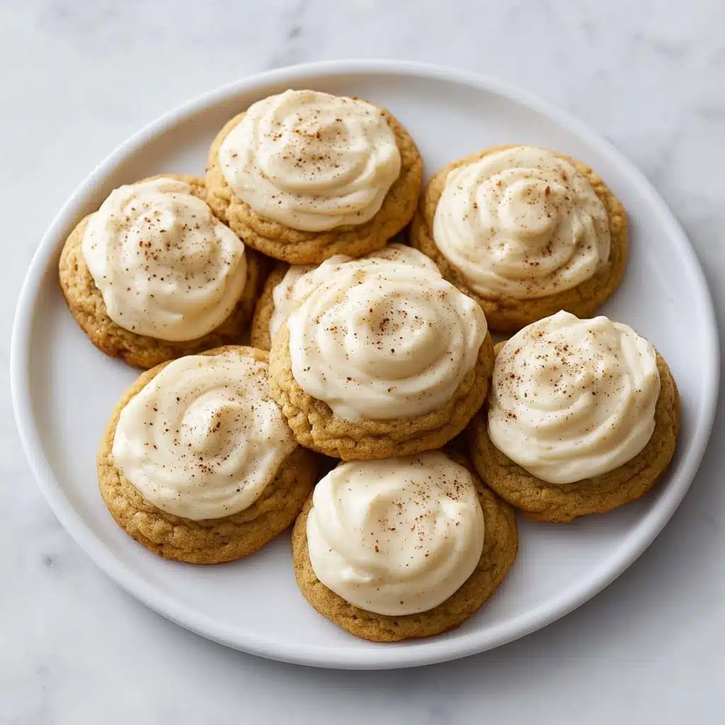 Pumpkin Oatmeal Cookies with Cinnamon Cream Cheese Frosting Recipe