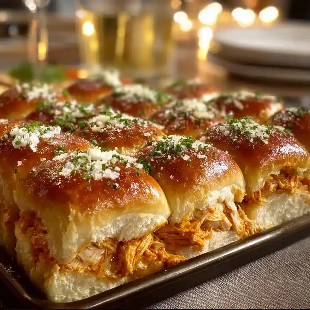 Buffalo Ranch Chicken Sliders Recipe