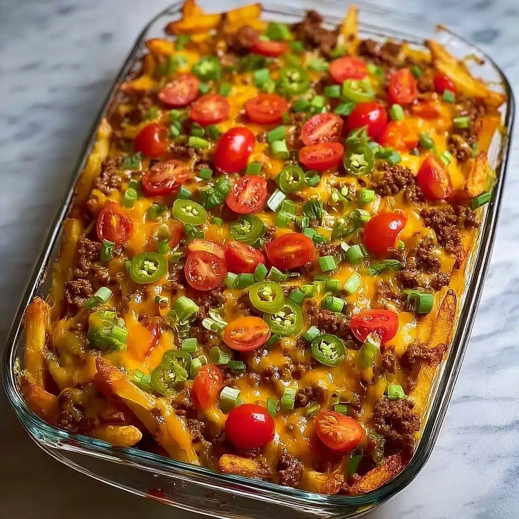 Cheeseburger and Fries Casserole Recipe - Recipe Image