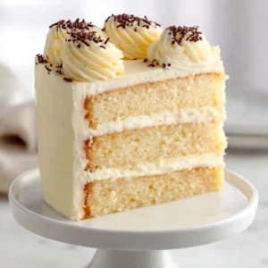 Vanilla Custard Cake Recipe