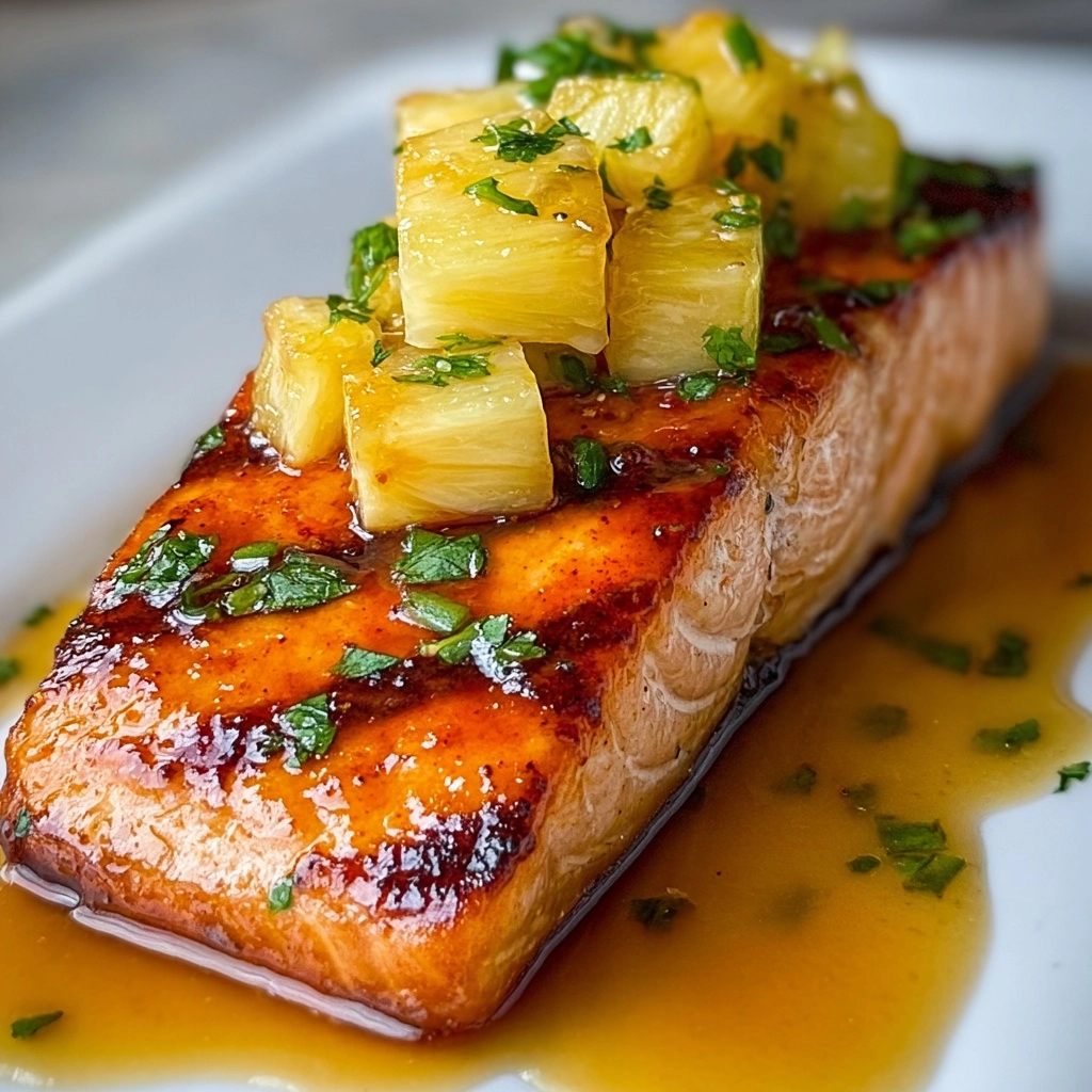 Honey Pineapple Salmon Recipe