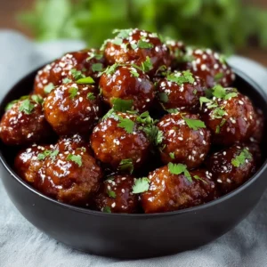 Sweet Chilli Meatballs Recipe