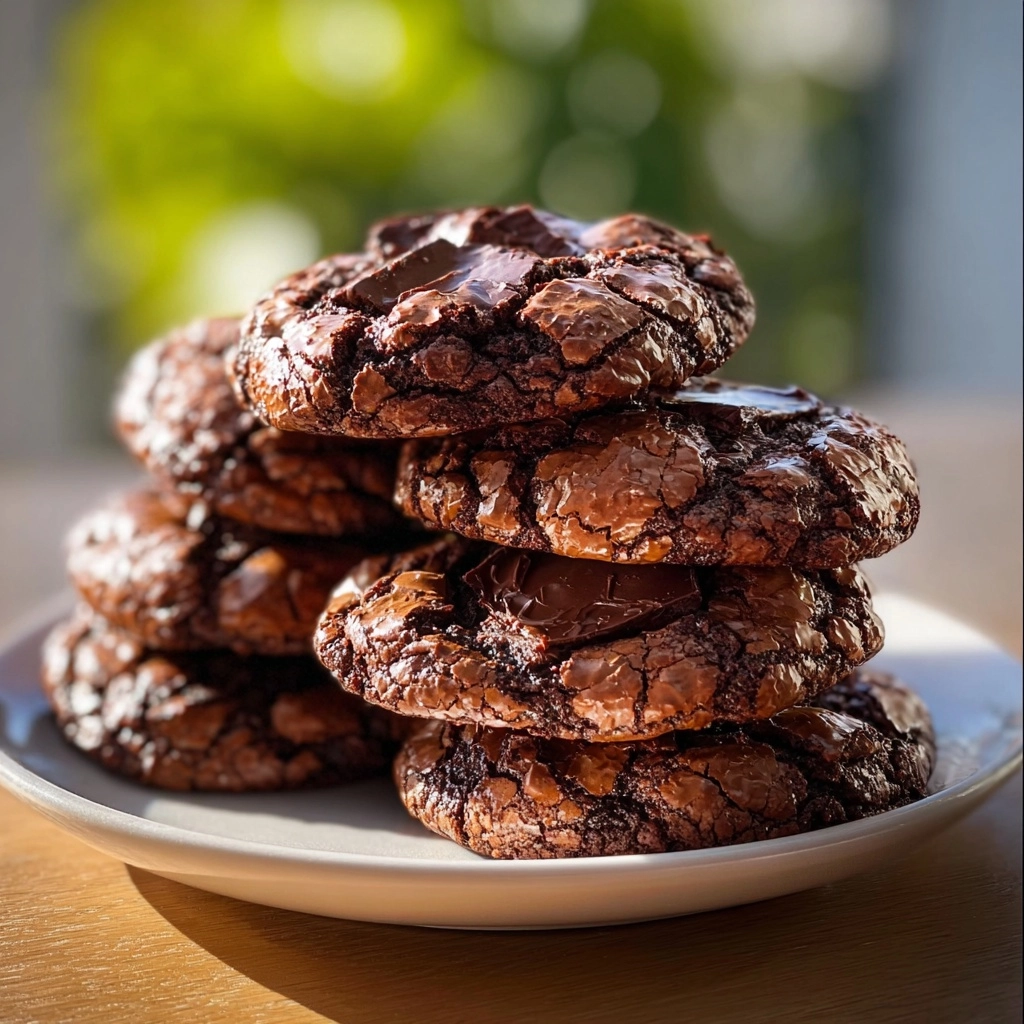 Fudgy Brownie Cookies – Chewy, Gooey, and Irresistible Recipe