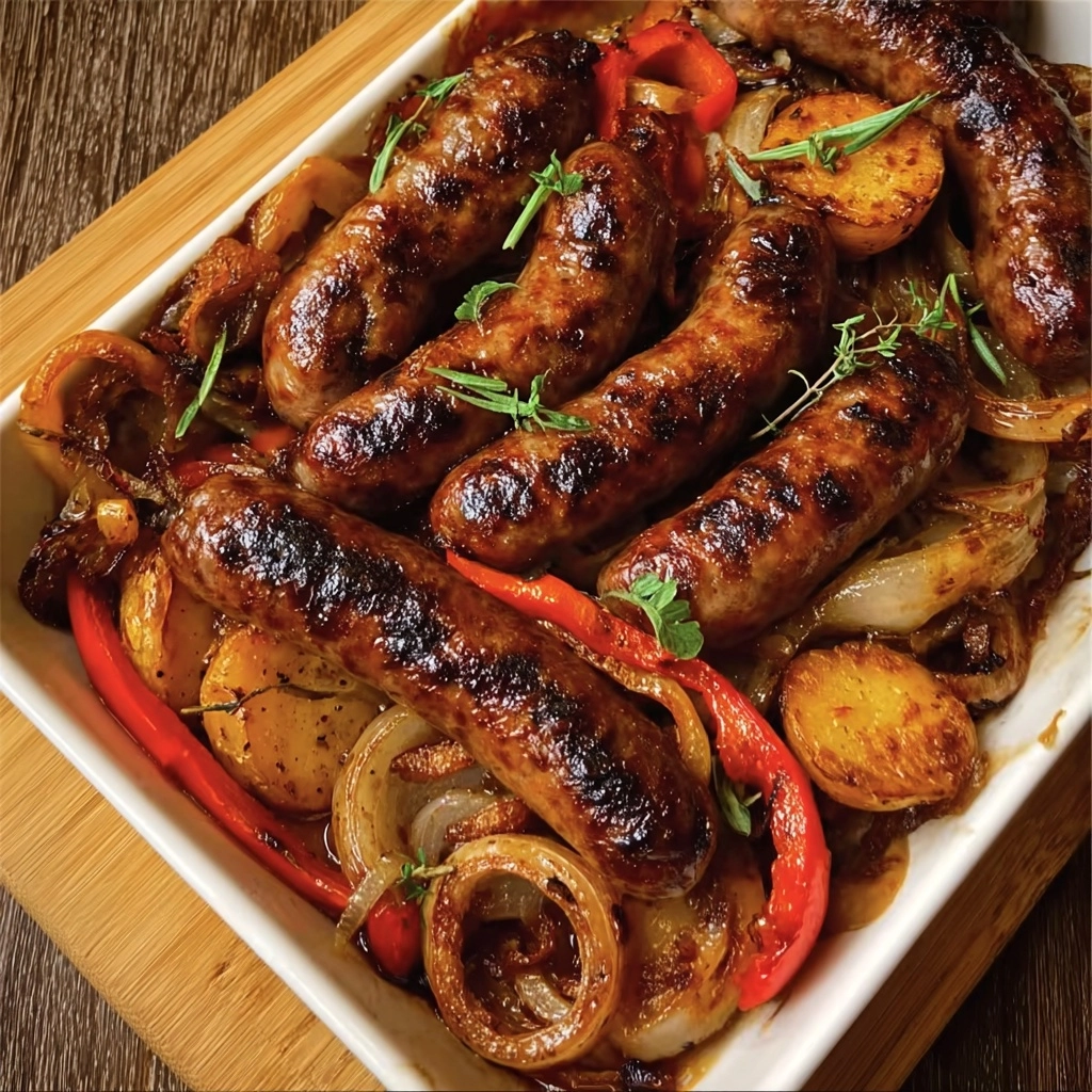 Sausage & Peppers Skillet Recipe
