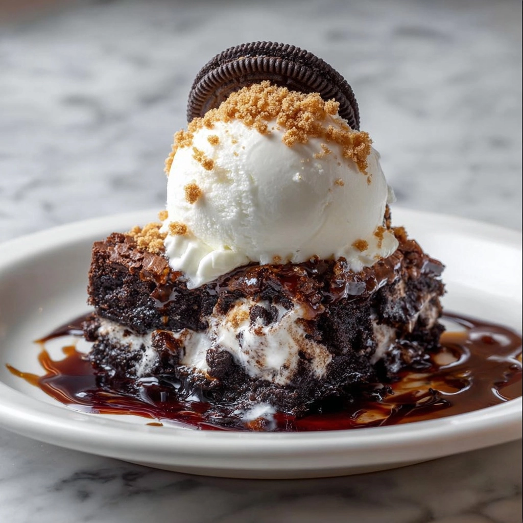 Decadent Gooey Oreo Chocolate Dump Cake Recipe
