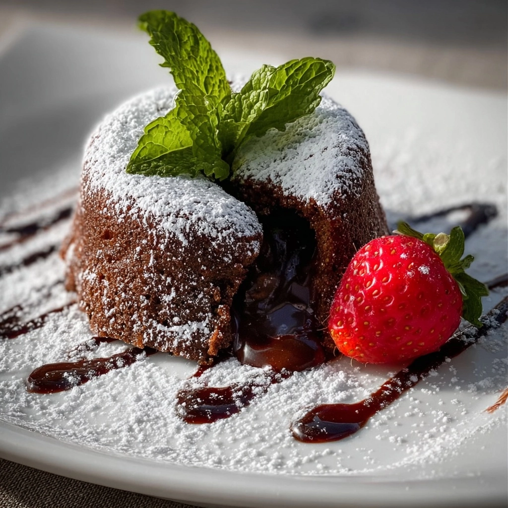 Molten Chocolate Indulgence with a Gooey Center Recipe