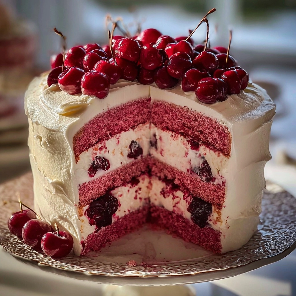 Red Velvet Cheesecake with Cookie Dough Recipe