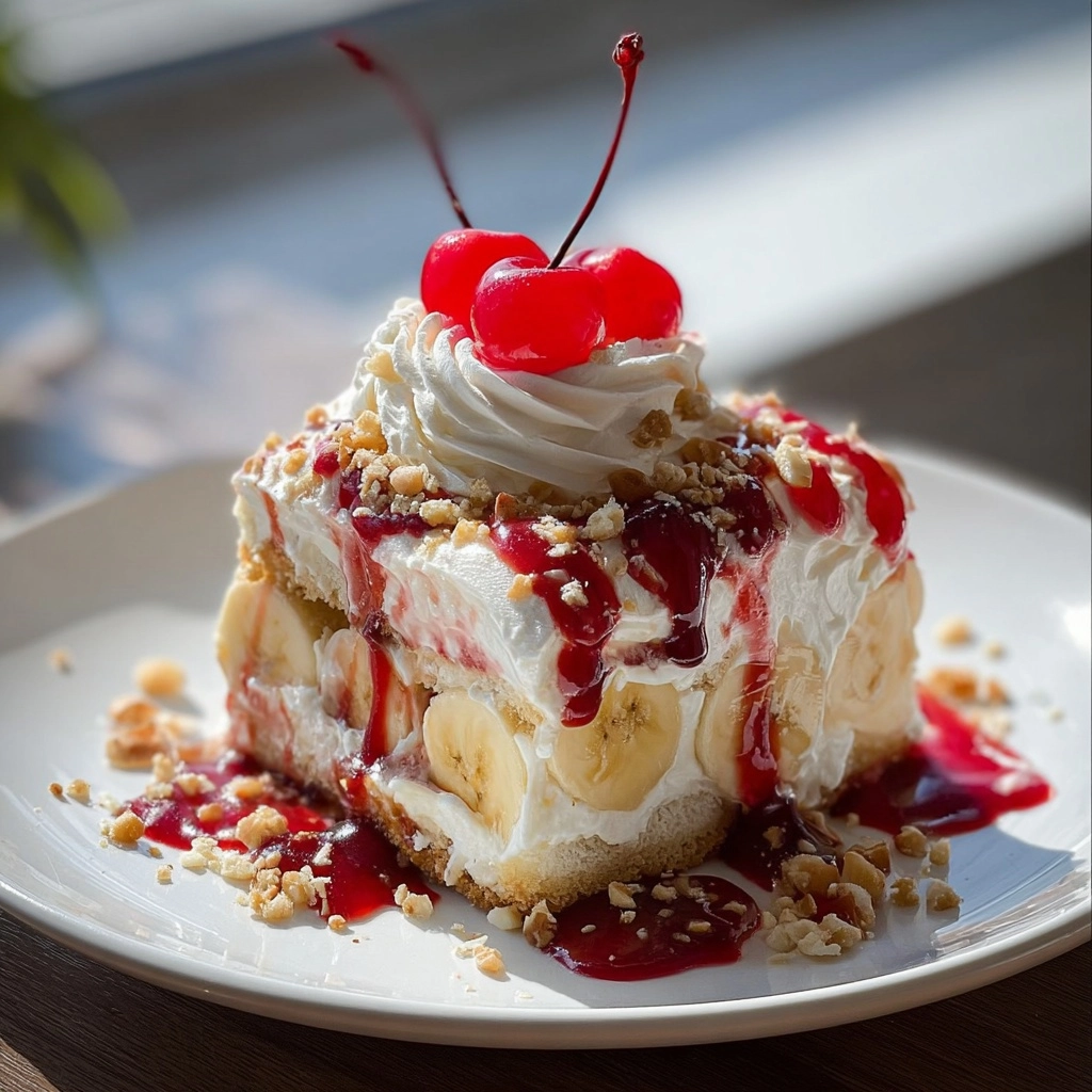 Banana Split Dump Cake – All Your Favorites in One Recipe