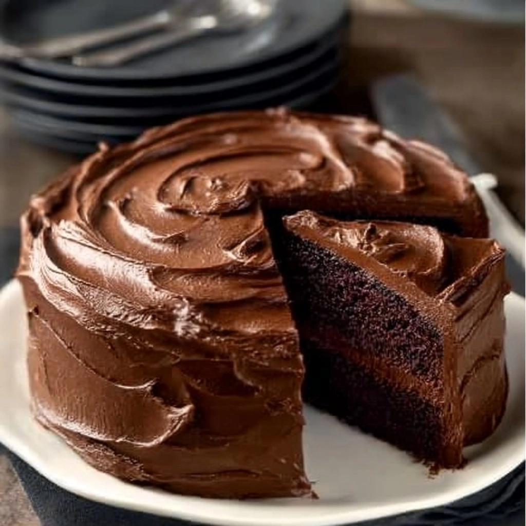 HERSHEY'S CHOCOLATE CAKE RECIPE 3 HERSHEY'S CHOCOLATE CAKE RECIPE - Recipe Image