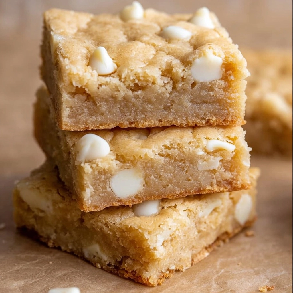 Gooey White Chocolate Brownies Recipe
