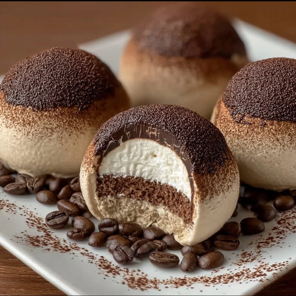 Tiramisu Domes Recipe