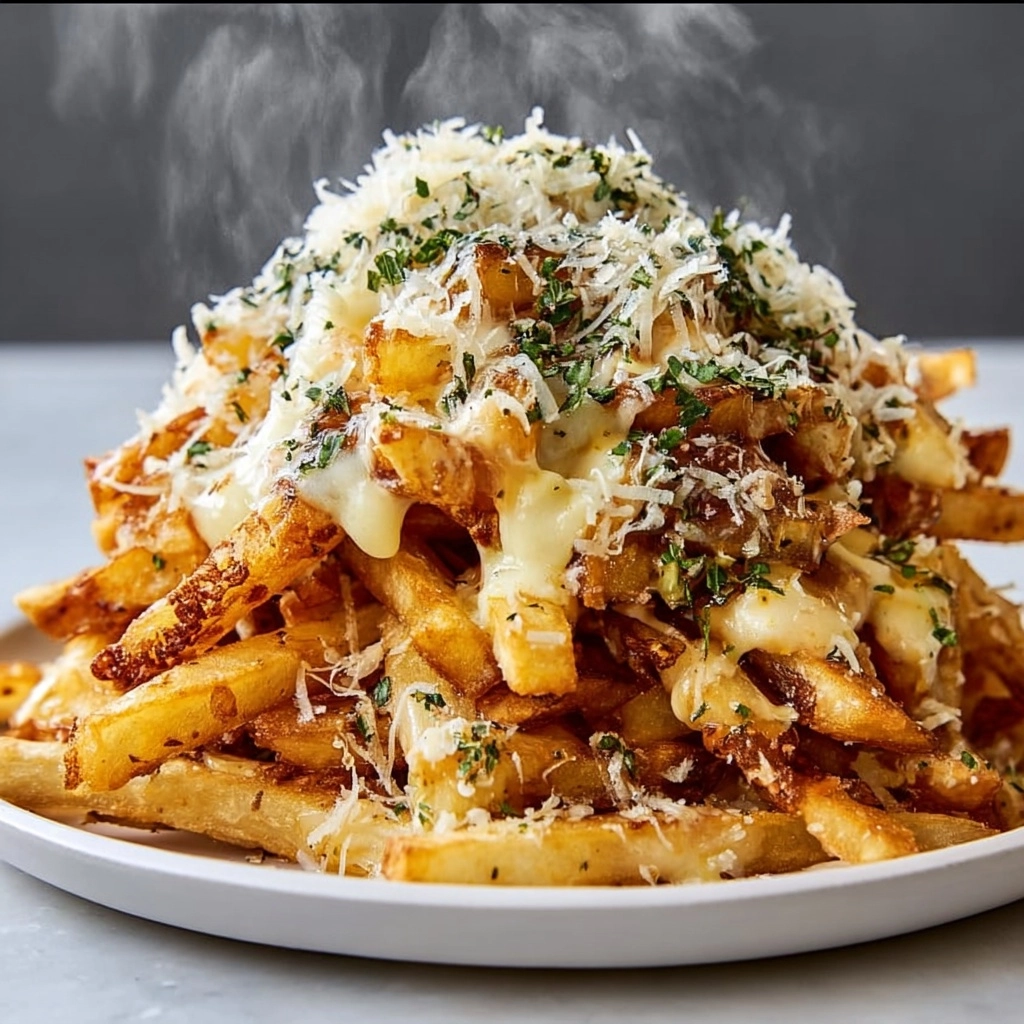 Truffle-Stuffed Fries with a Melting Parmesan Core Recipe