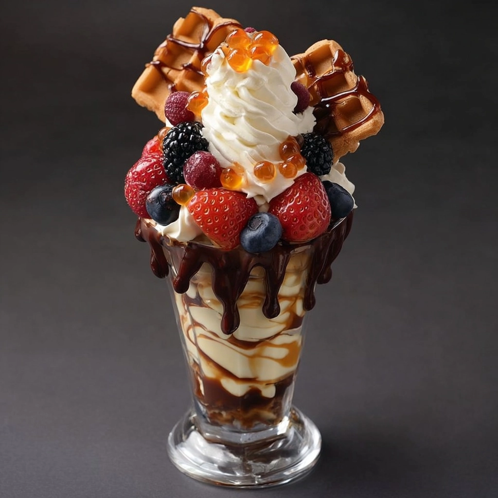 Deluxe Ice Cream Sundae Parfait Recipe