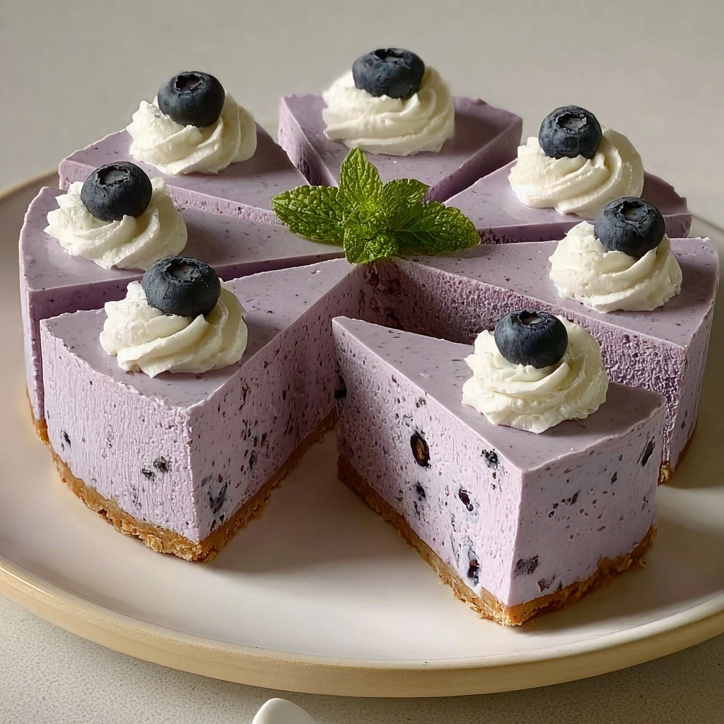 No-Bake Blueberry Cheesecake Recipe